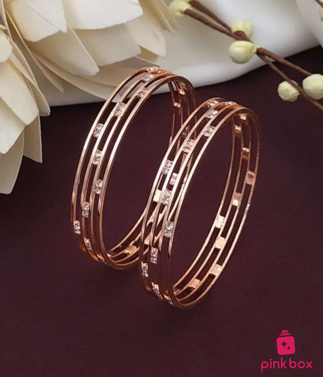 Rose Gold Bangles