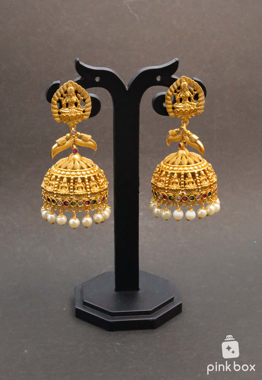 Matte Finish Jhumkas